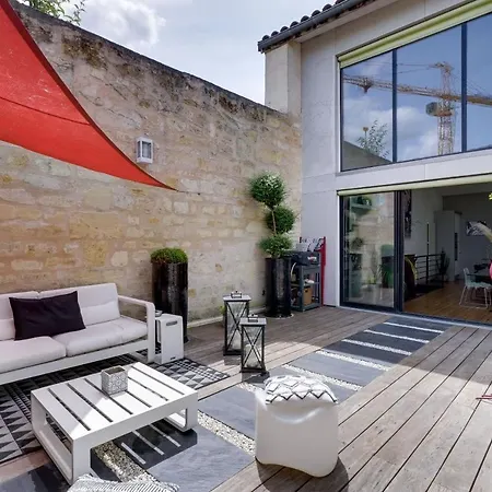 L'ibai Loft - Magnifique Maison Avec Piscine Aux Chartrons *
