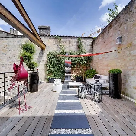L'ibai Loft - Magnifique Maison Avec Piscine Aux Chartrons 度假居 波尔多