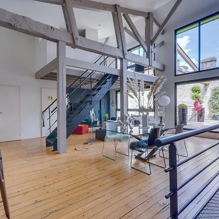L'ibai Loft - Magnifique Maison Avec Piscine Aux Chartrons 度假居